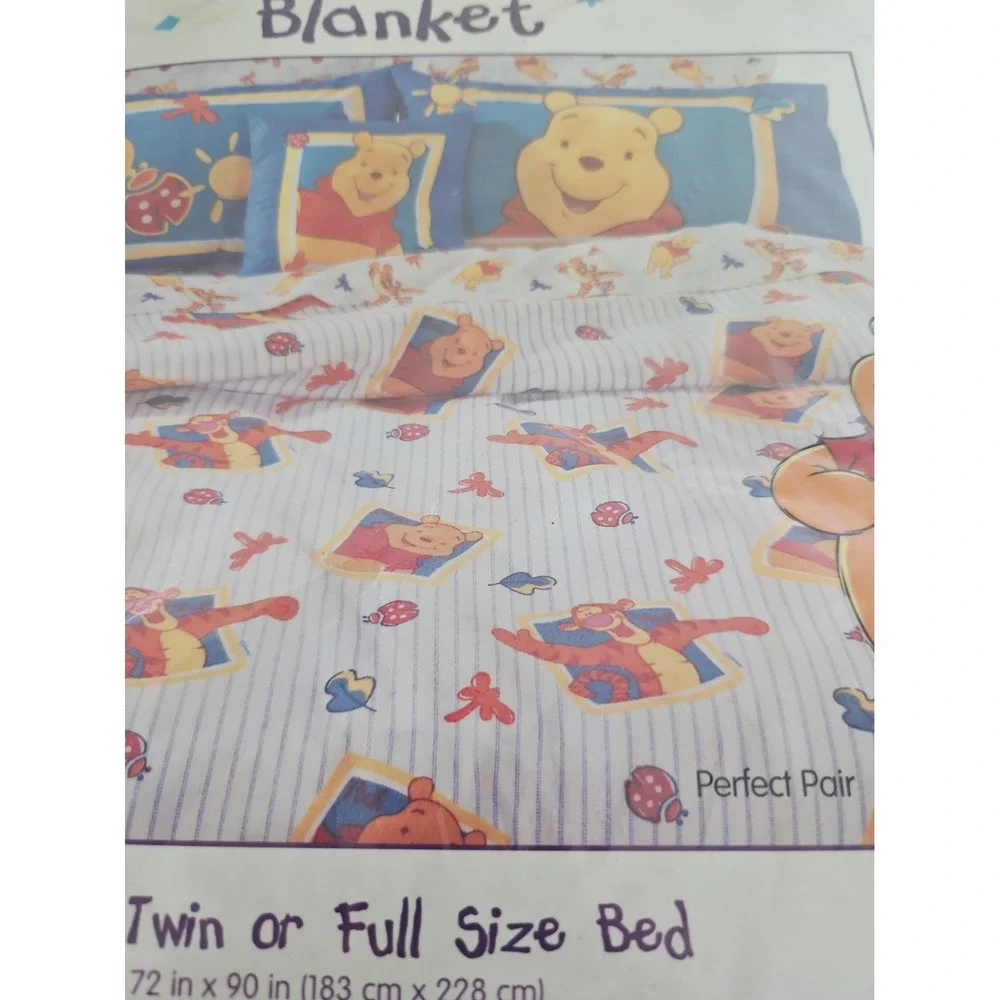 Winnie The Pooh Tigger Blanket Twin /Full 72